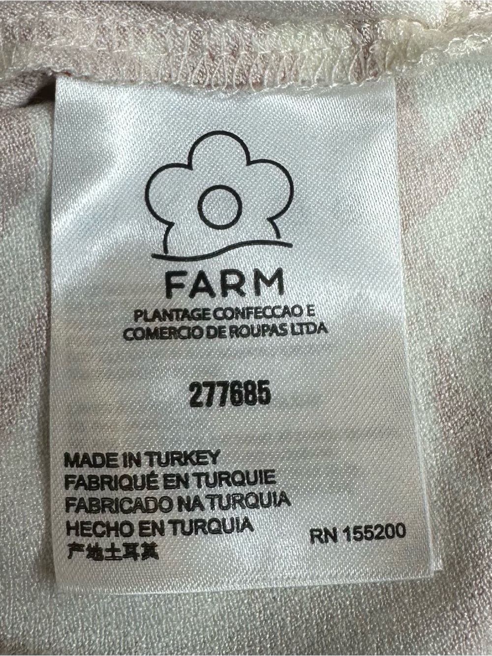 NWOT Farm Rio x Anthropologie Tropical Off Shoulder Romper XS Pocket Puff Sleeve - Picture 11 of 13
